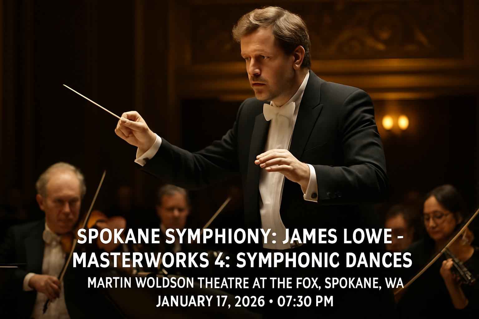 Spokane Symphony: James Lowe – Masterworks 4: Symphonic Dances
