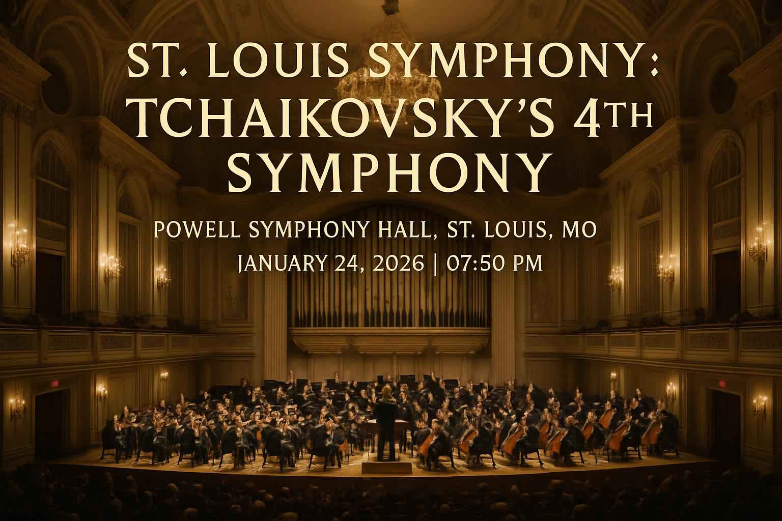 St. Louis Symphony: Tchaikovsky’s 4th Symphony