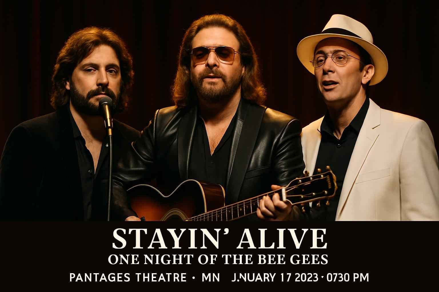 Stayin’ Alive – One Night of the Bee Gees
