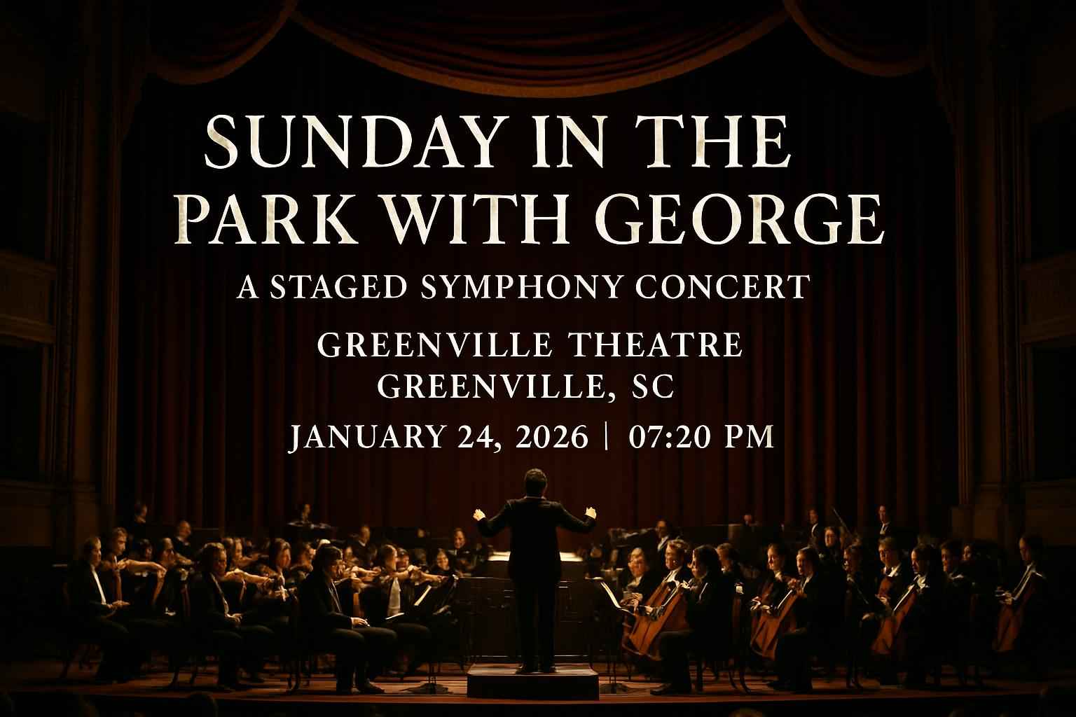 Sunday in the Park with George – A Staged Symphony Concert