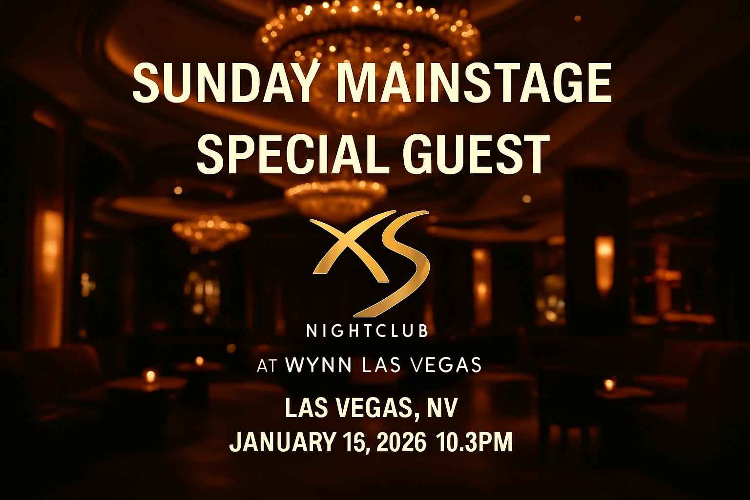 Sunday Mainstage: Special Guest