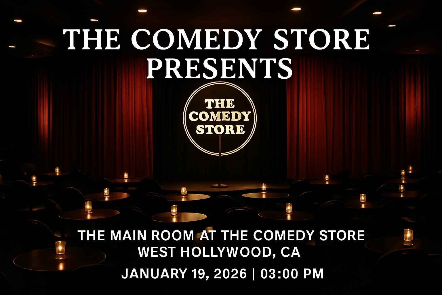 The Comedy Store Presents