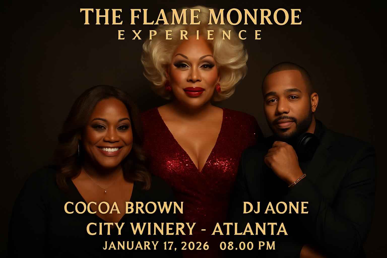 The Flame Monroe Experience, Cocoa Brown & DJ AOne