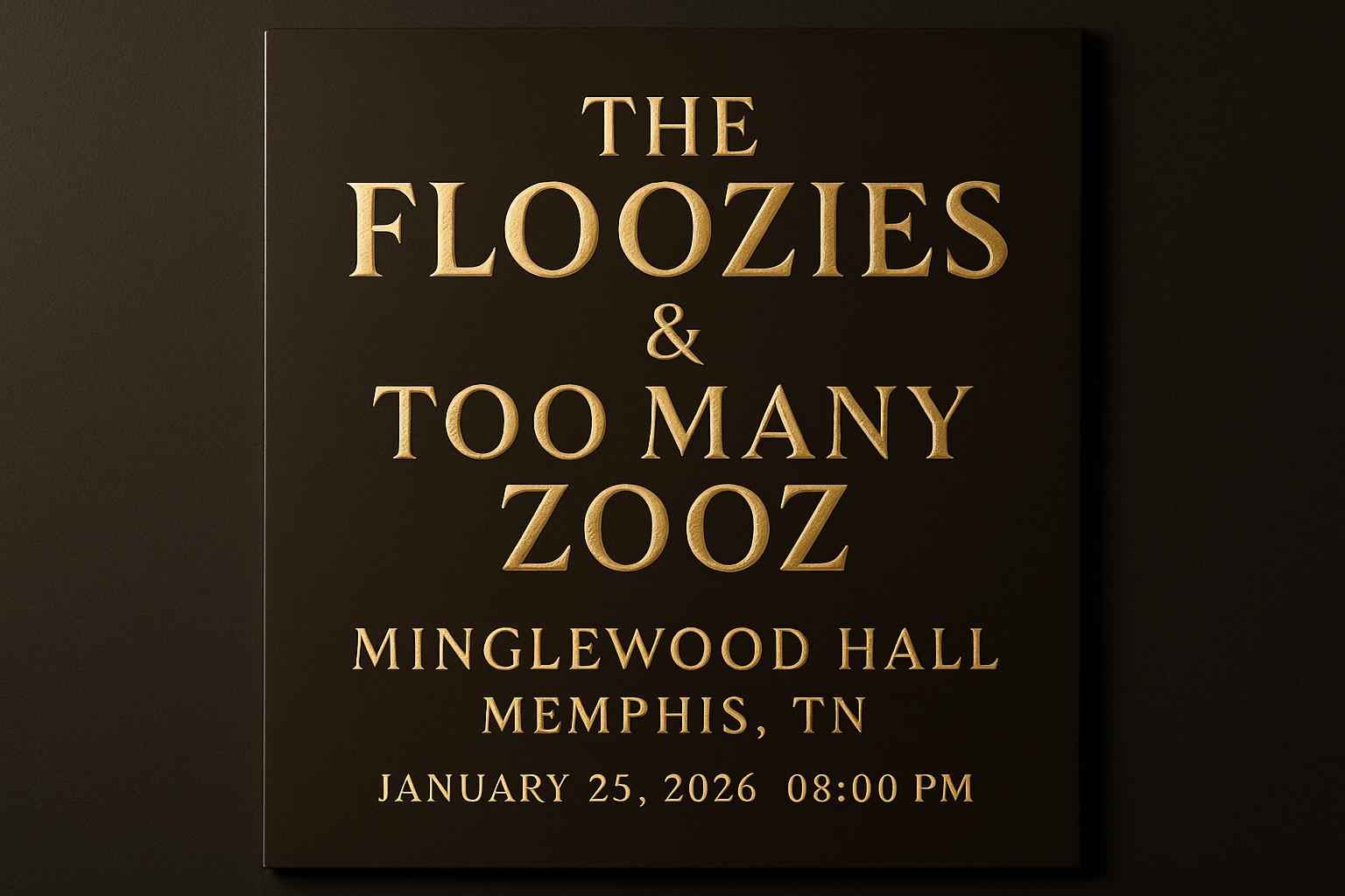 The Floozies & Too Many Zooz