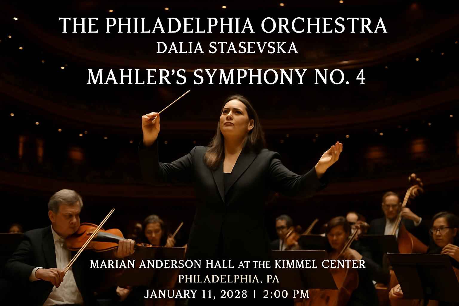 The Philadelphia Orchestra: Dalia Stasevska – Mahler’s Symphony No. 4