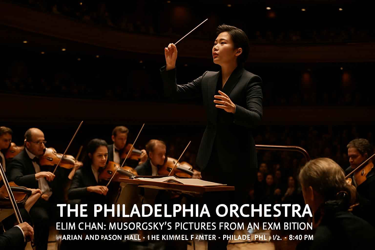 The Philadelphia Orchestra: Elim Chan – Musorgsky’s Pictures from an Exhibition