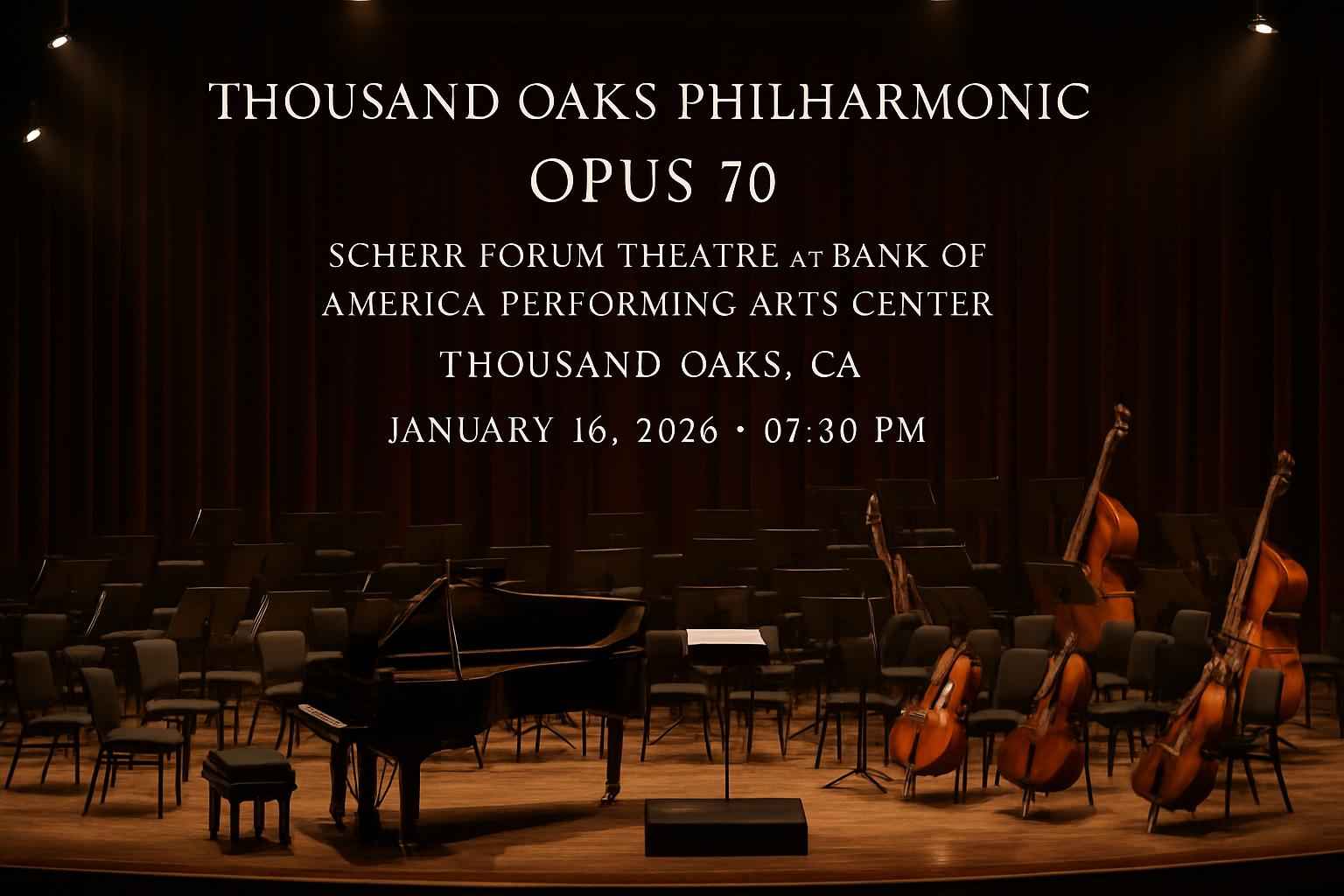 Thousand Oaks Philharmonic: Opus 70