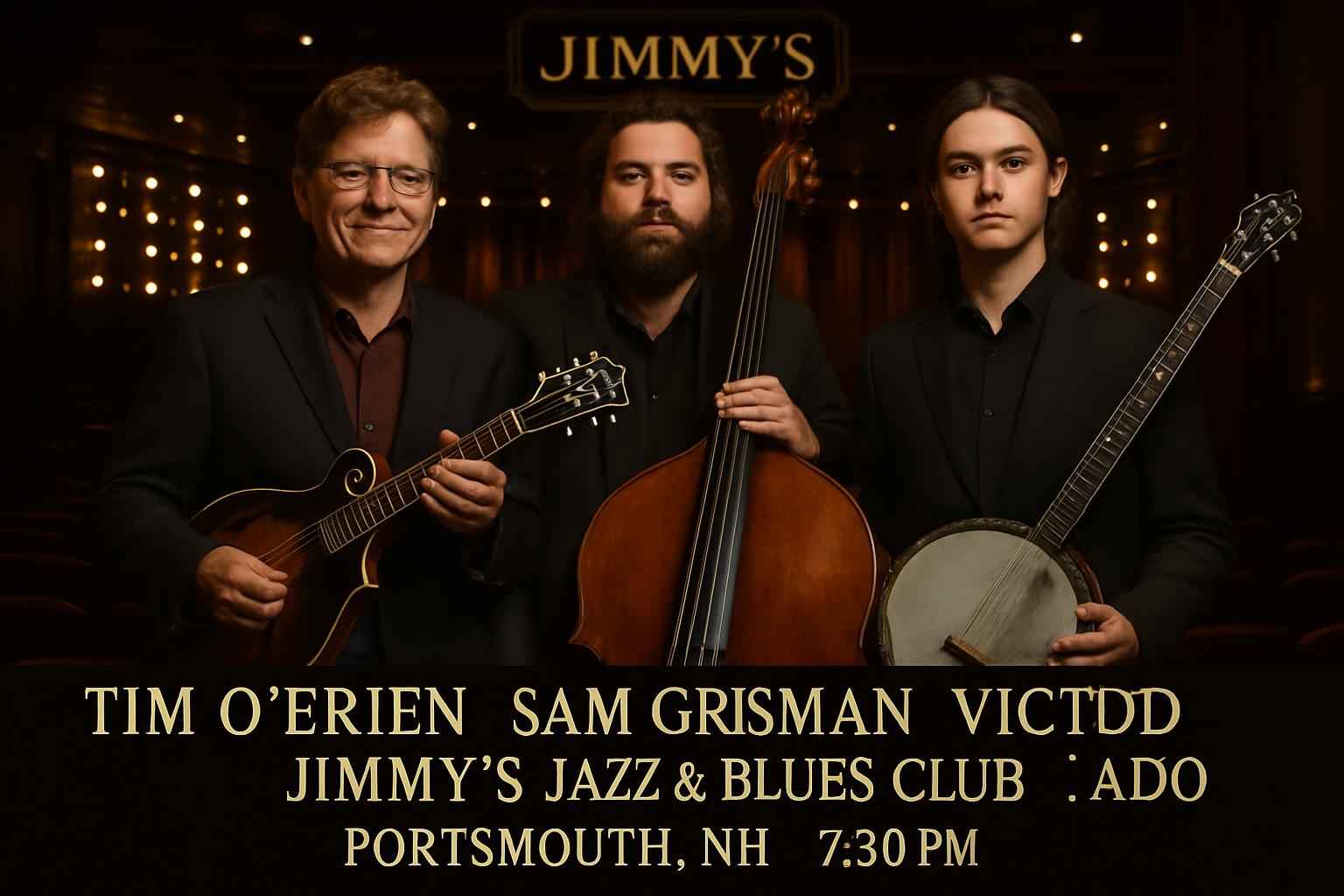 Tim O’Brien, Sam Grisman & Victor Furtado