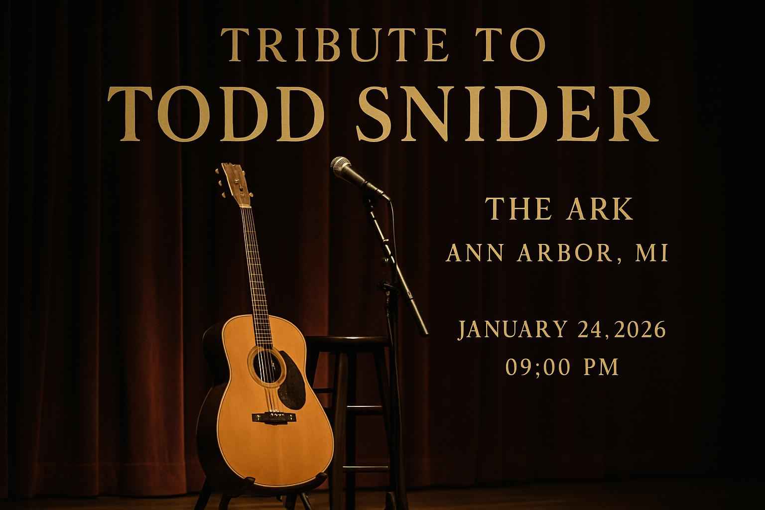 Tribute to Todd Snider