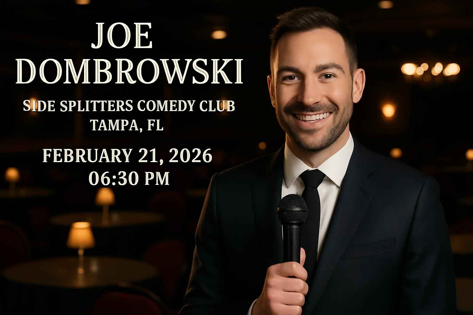 joe-dombrowski-side-splitters-comedy-club