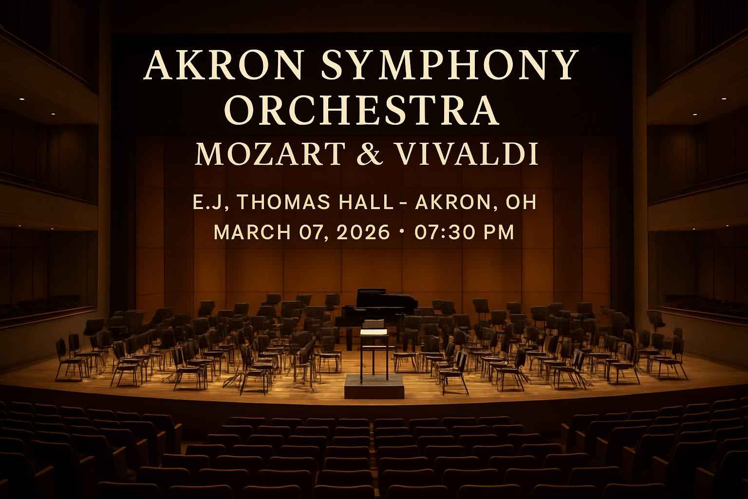 Akron Symphony Orchestra: Mozart & Vivaldi