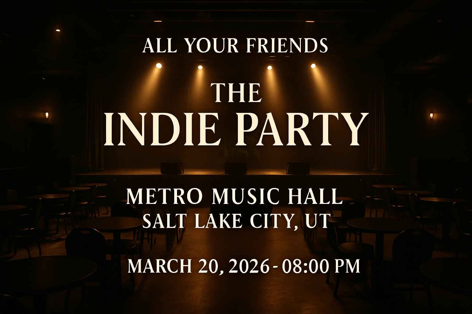 All Your Friends: The Indie Party