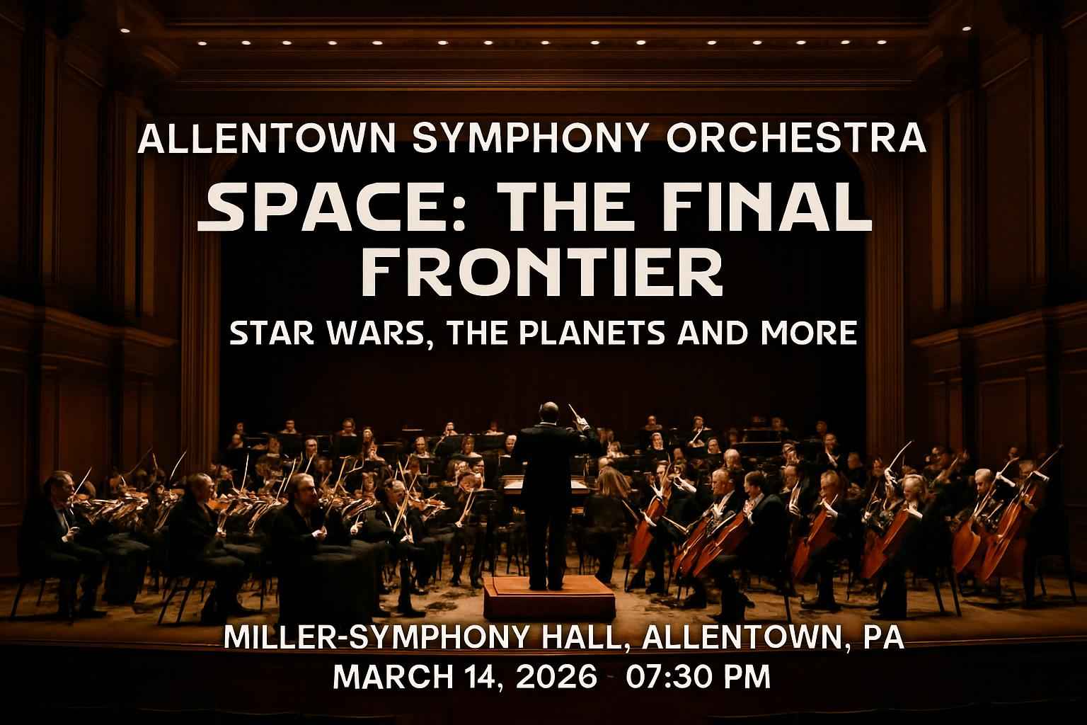 Allentown Symphony Orchestra: Space – The Final Frontier: Star Wars, The Planets and More