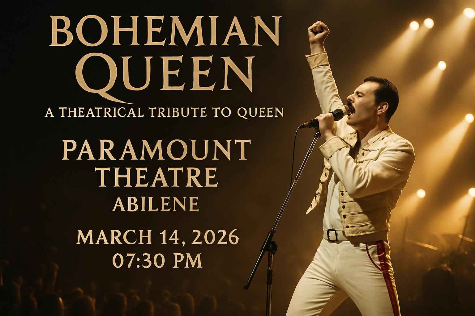Bohemian Queen – A Theatrical Tribute To Queen