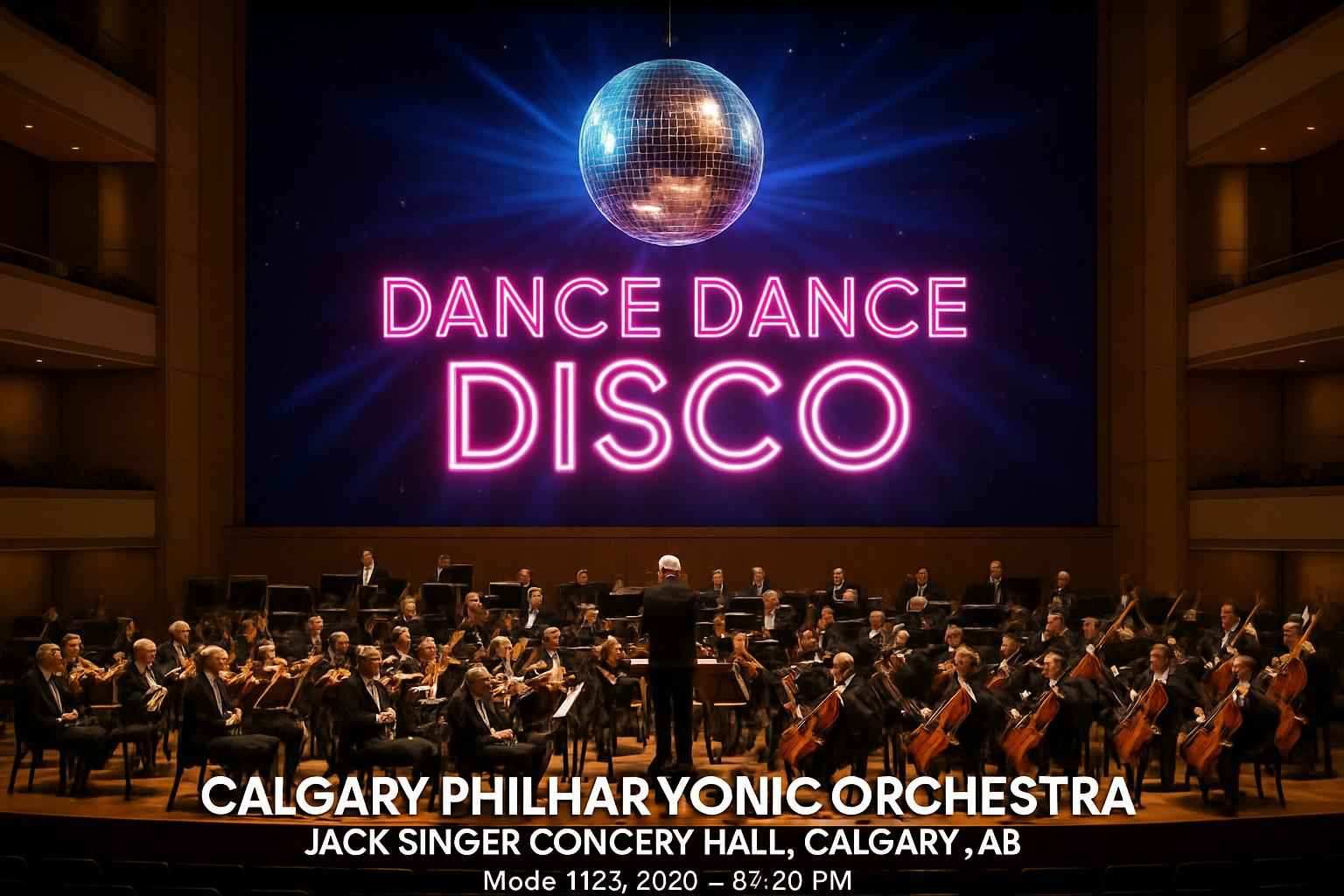 Calgary Philharmonic Orchestra: Dance Dance Disco