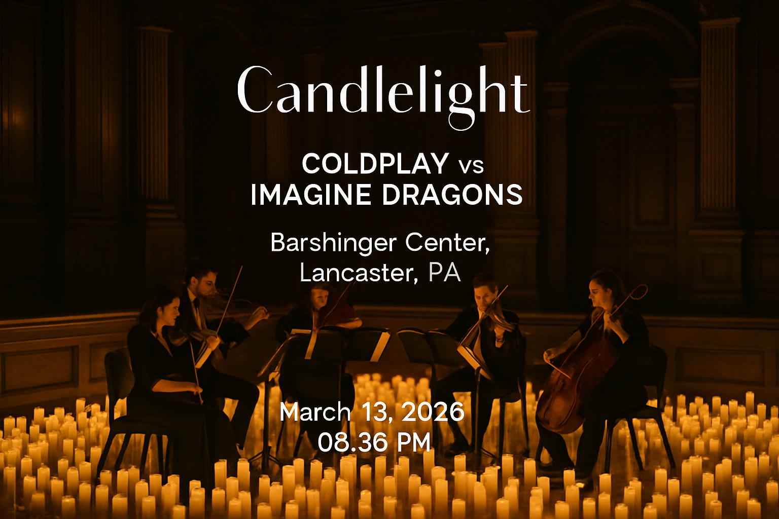 Candlelight: Coldplay vs. Imagine Dragons