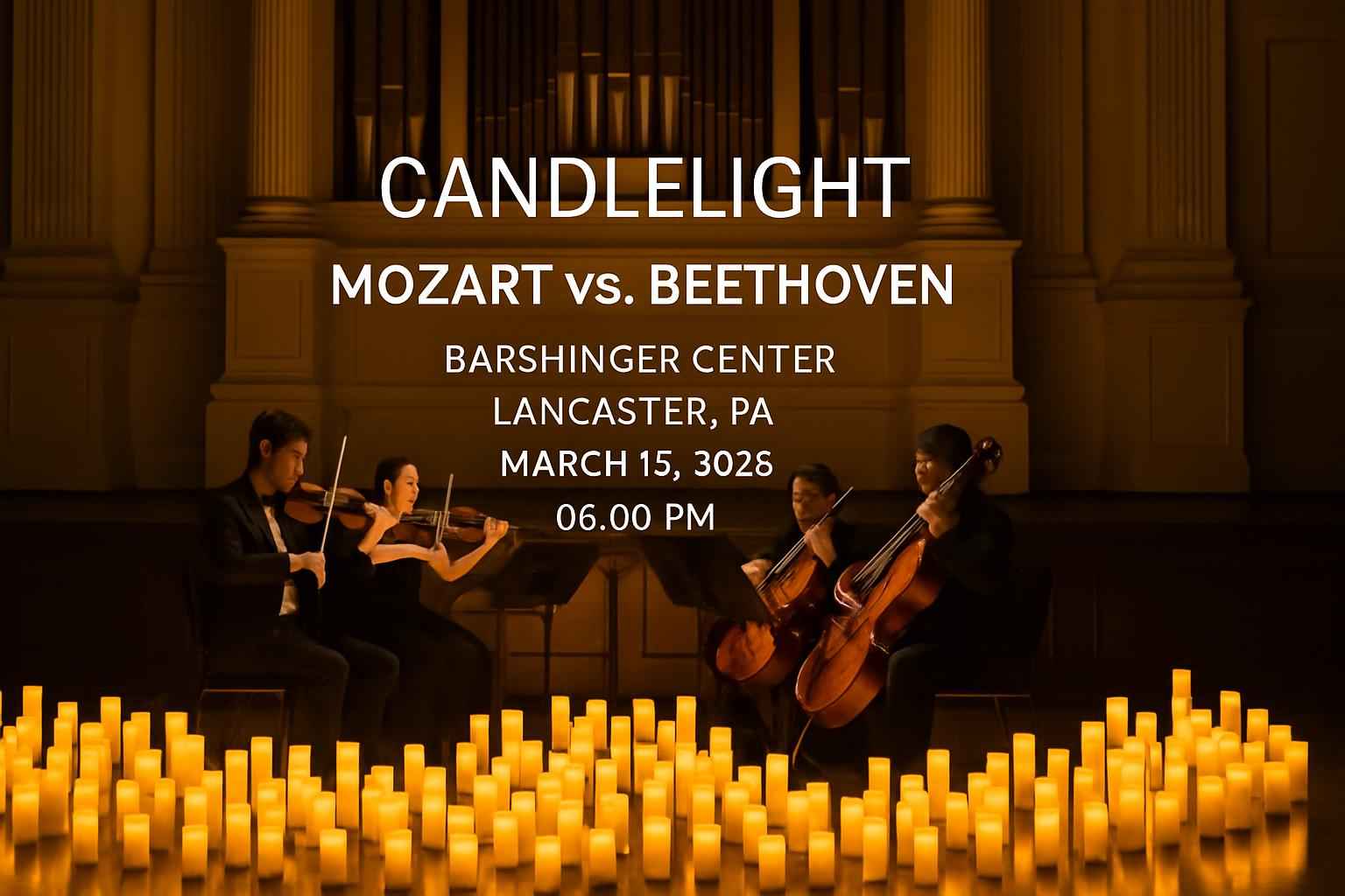 Candlelight: Mozart vs. Beethoven