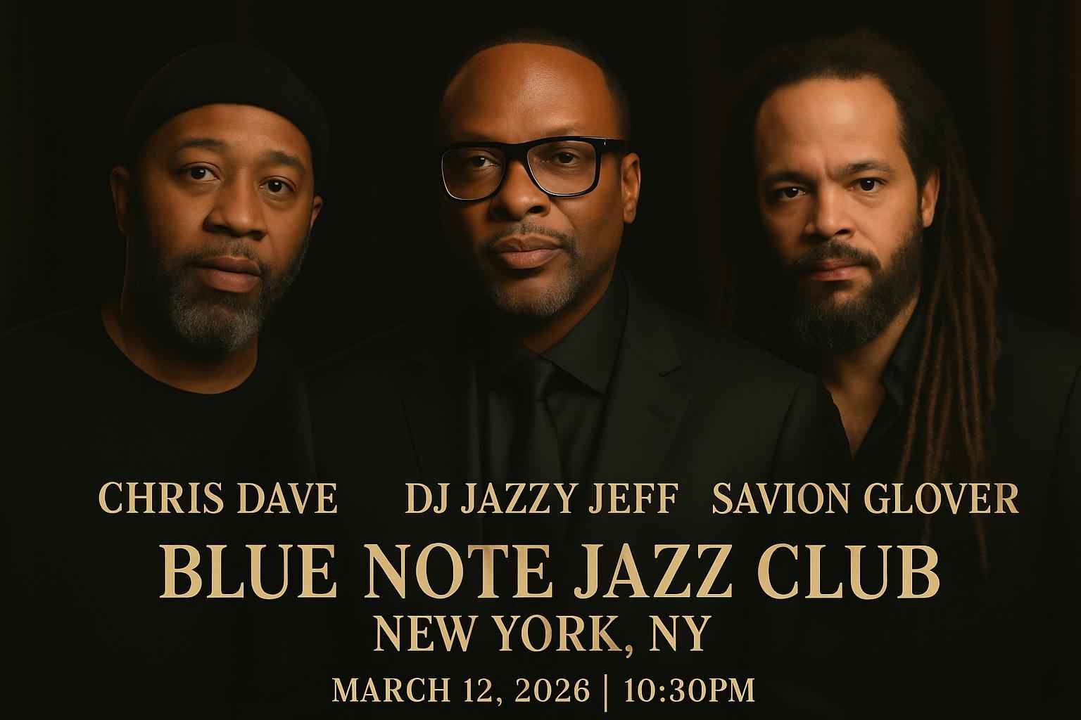 Chris Dave, DJ Jazzy Jeff & Savion Glover