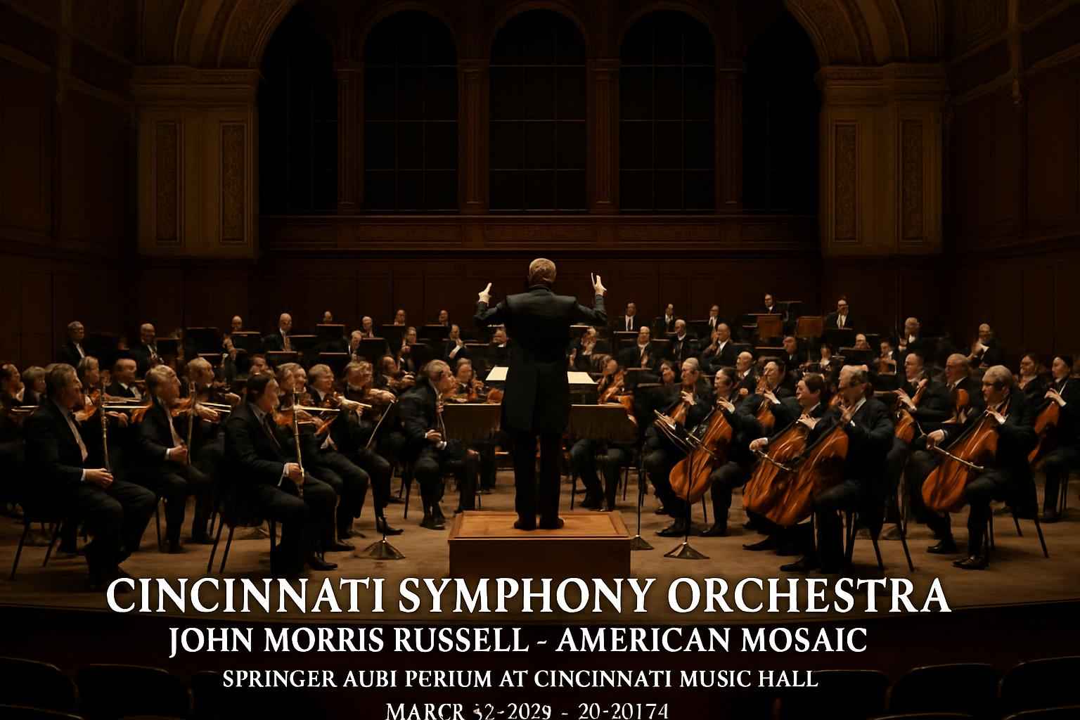 Cincinnati Symphony Orchestra: John Morris Russell – American Mosaic