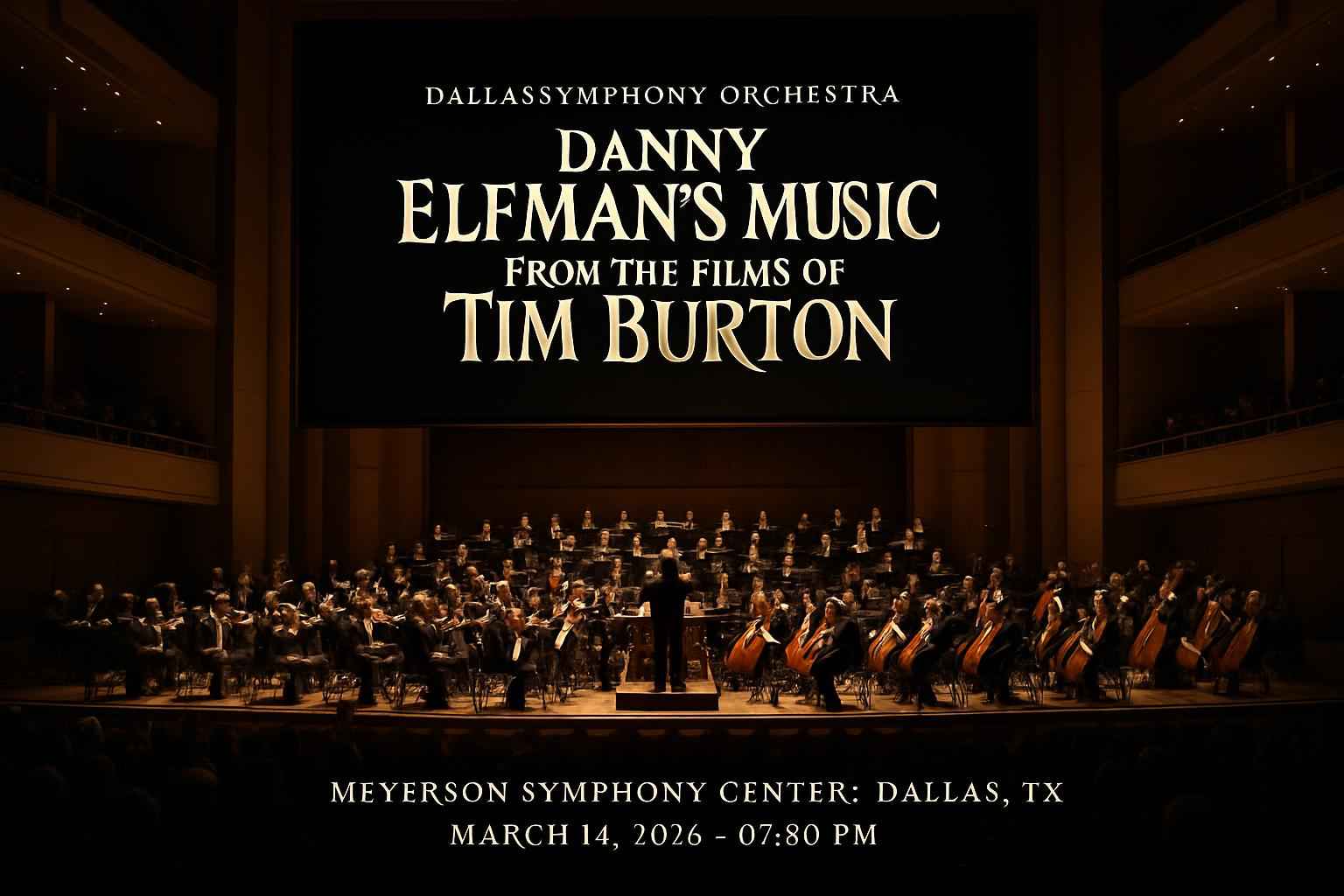 Dallas Symphony Orchestra: Danny Elfman’s Music From The Films of Tim Burton