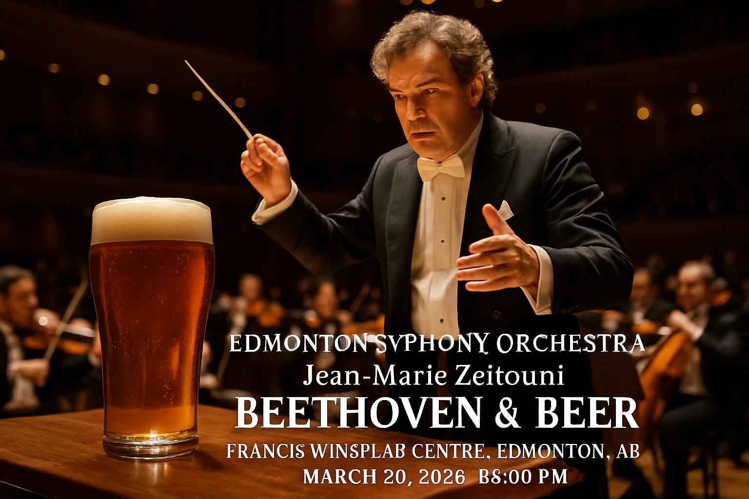 Edmonton Symphony Orchestra: Jean-Marie Zeitouni – Beethoven & Beer