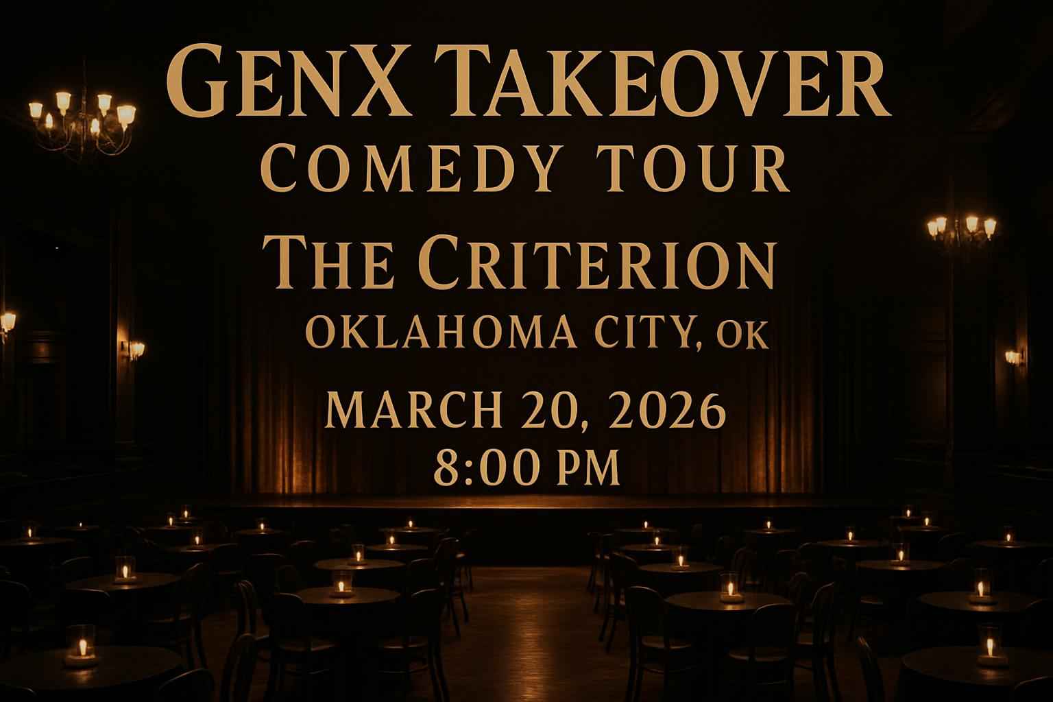 GenX Takeover Comedy Tour
