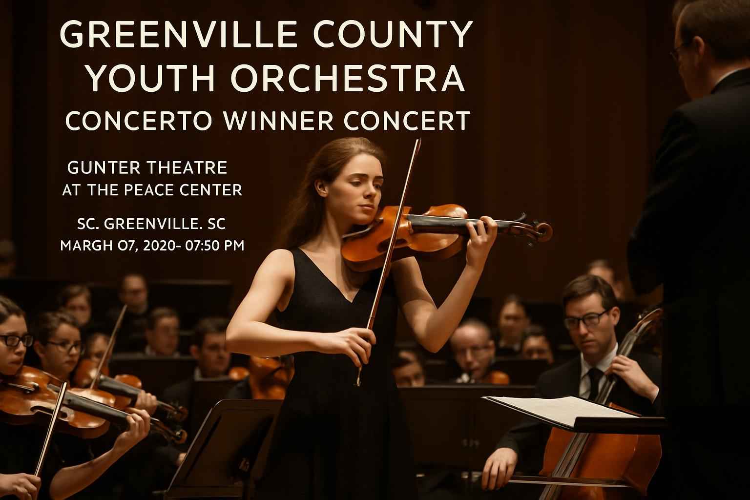 Greenville County Youth Orchestra: Concerto Winner Concert