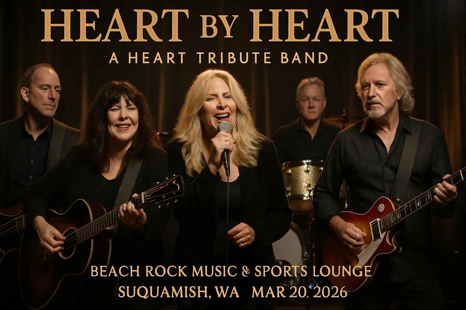 Heart by Heart – A Heart Tribute Band