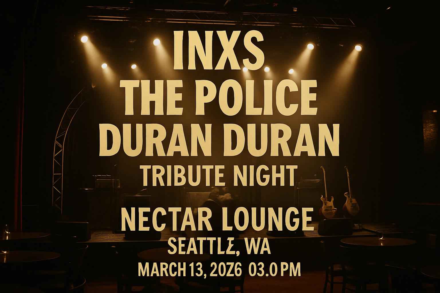 INXS, The Police & Duran Duran Tribute Night