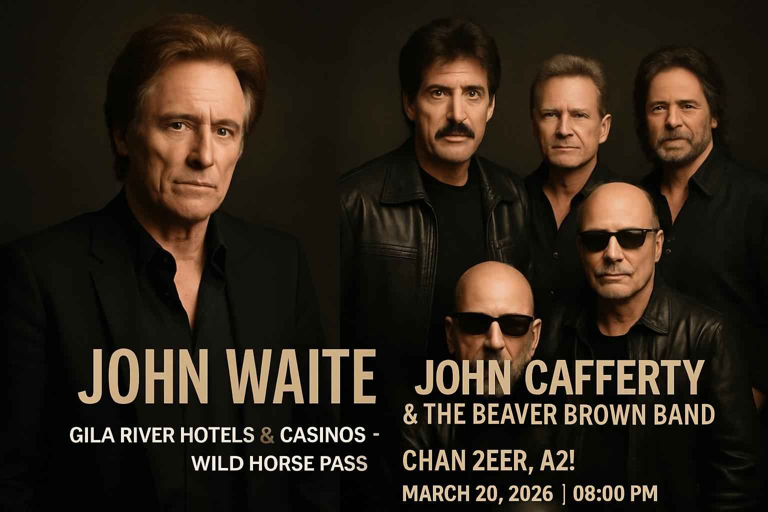John Waite & John Cafferty and The Beaver Brown Band
