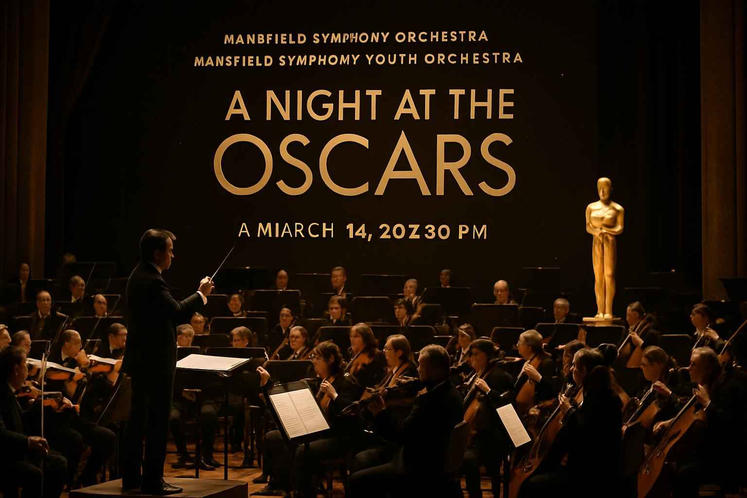 Mansfield Symphony Orchestra & Mansfield Symphony Youth Orchestra: A Night at the Oscars