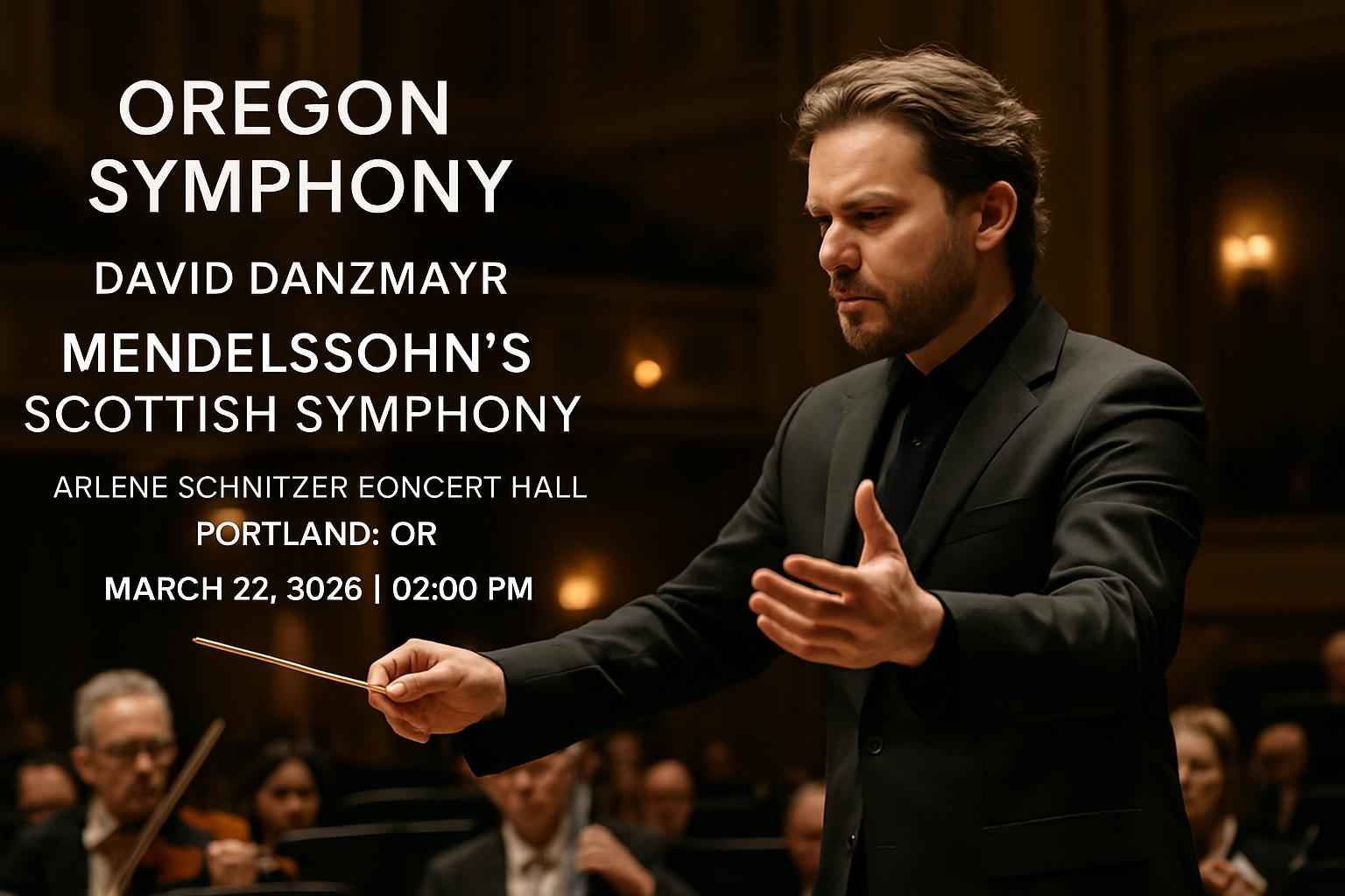 Oregon Symphony: David Danzmayr – Mendelssohn’s Scottish Symphony