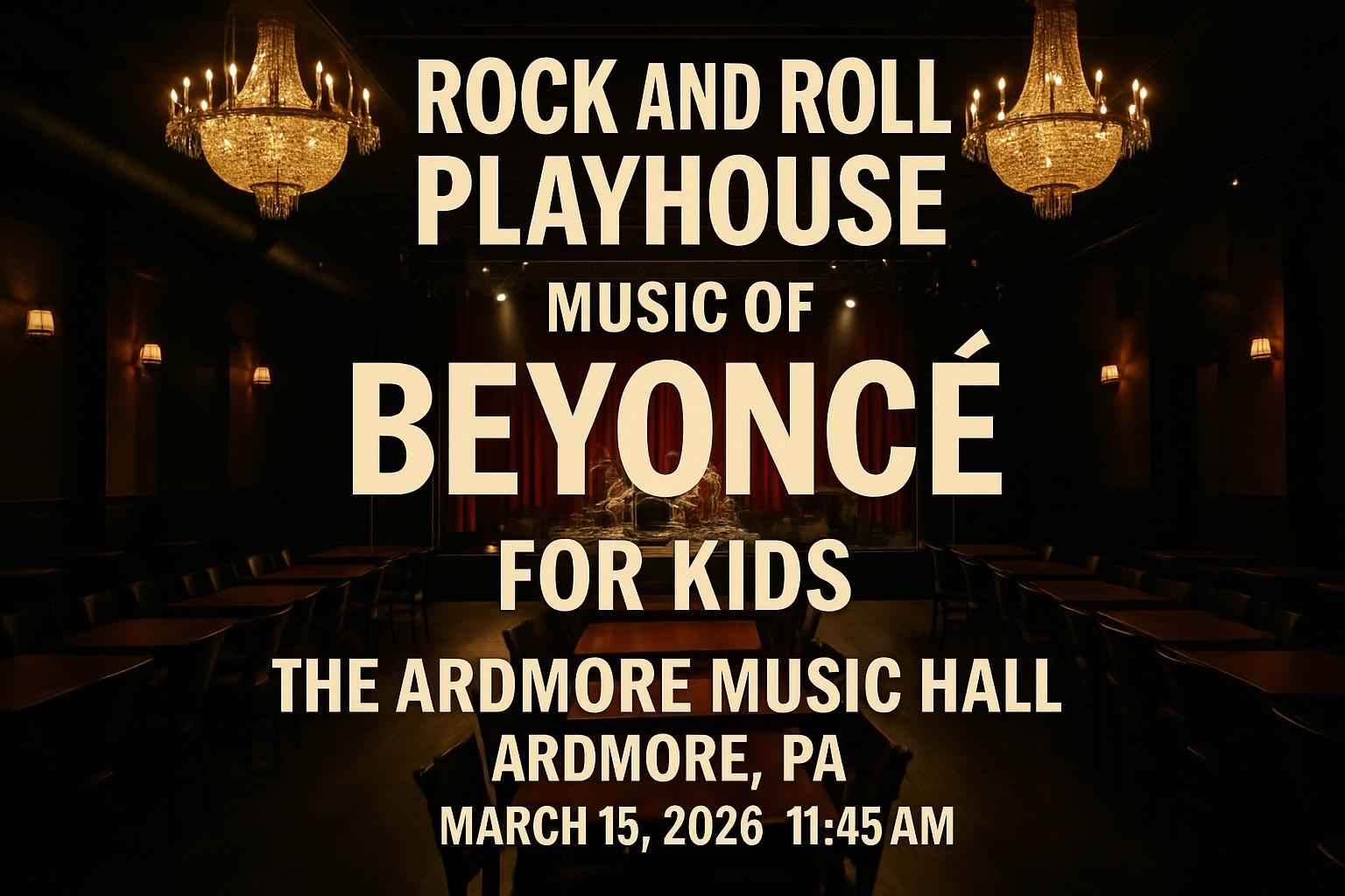 Rock And Roll Playhouse – Music of Beyonce For Kids