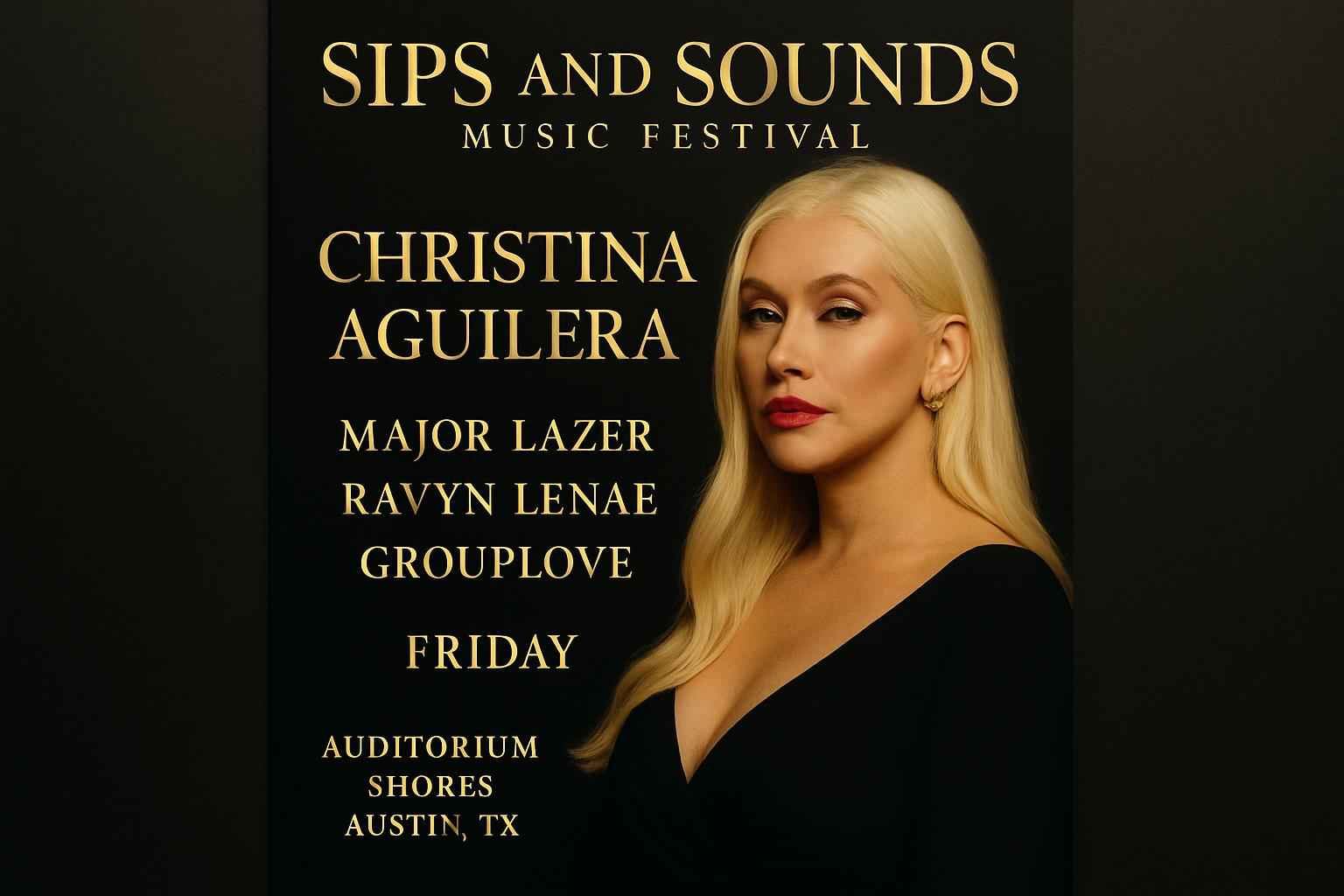 Sips and Sounds Music Festival: Christina Aguilera, Major Lazer, Ravyn Lenae & Grouplove – Friday