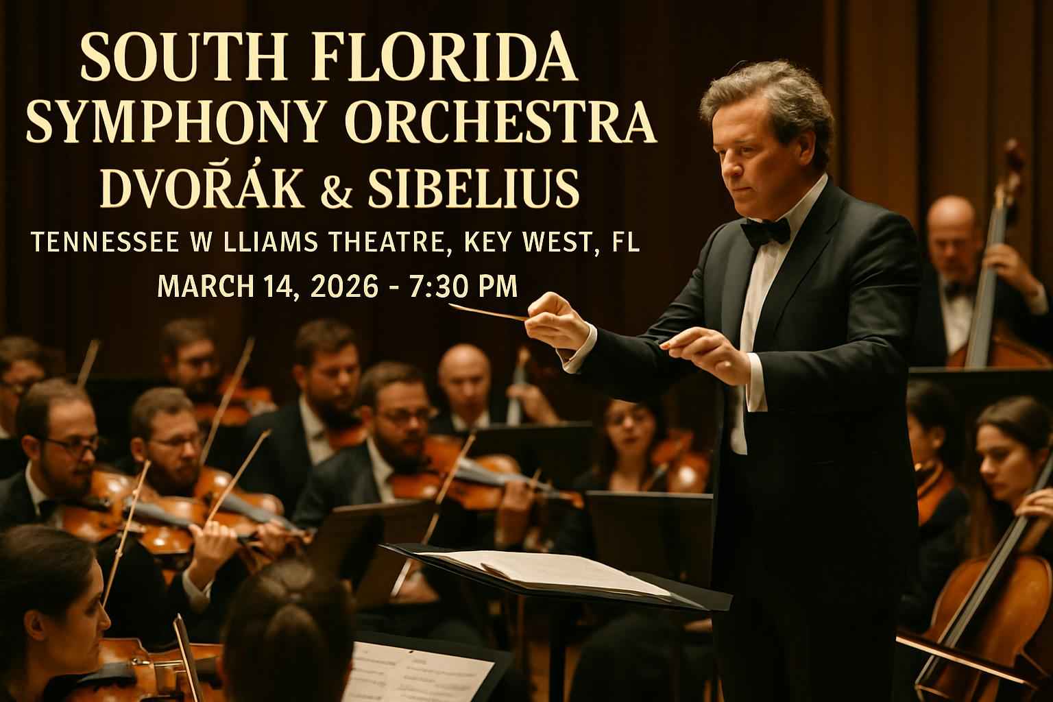 South Florida Symphony Orhcestra: Dvorak & Sibelius
