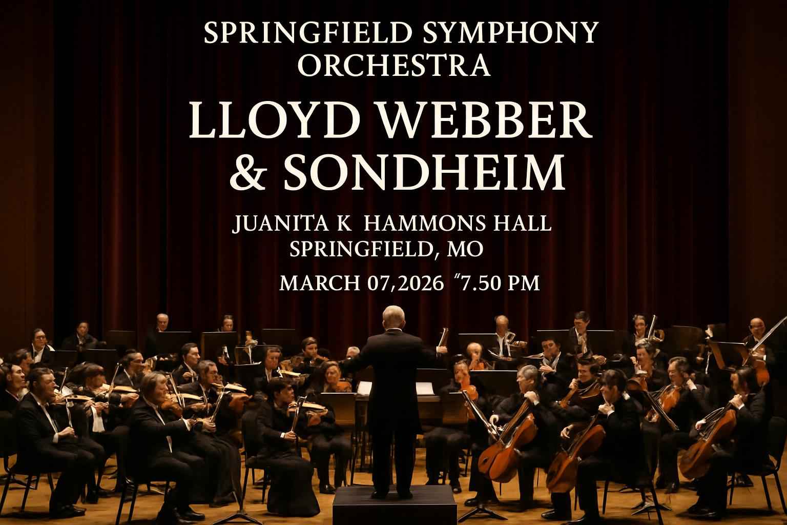Springfield Symphony Orchestra: Lloyd Webber & Sondheim