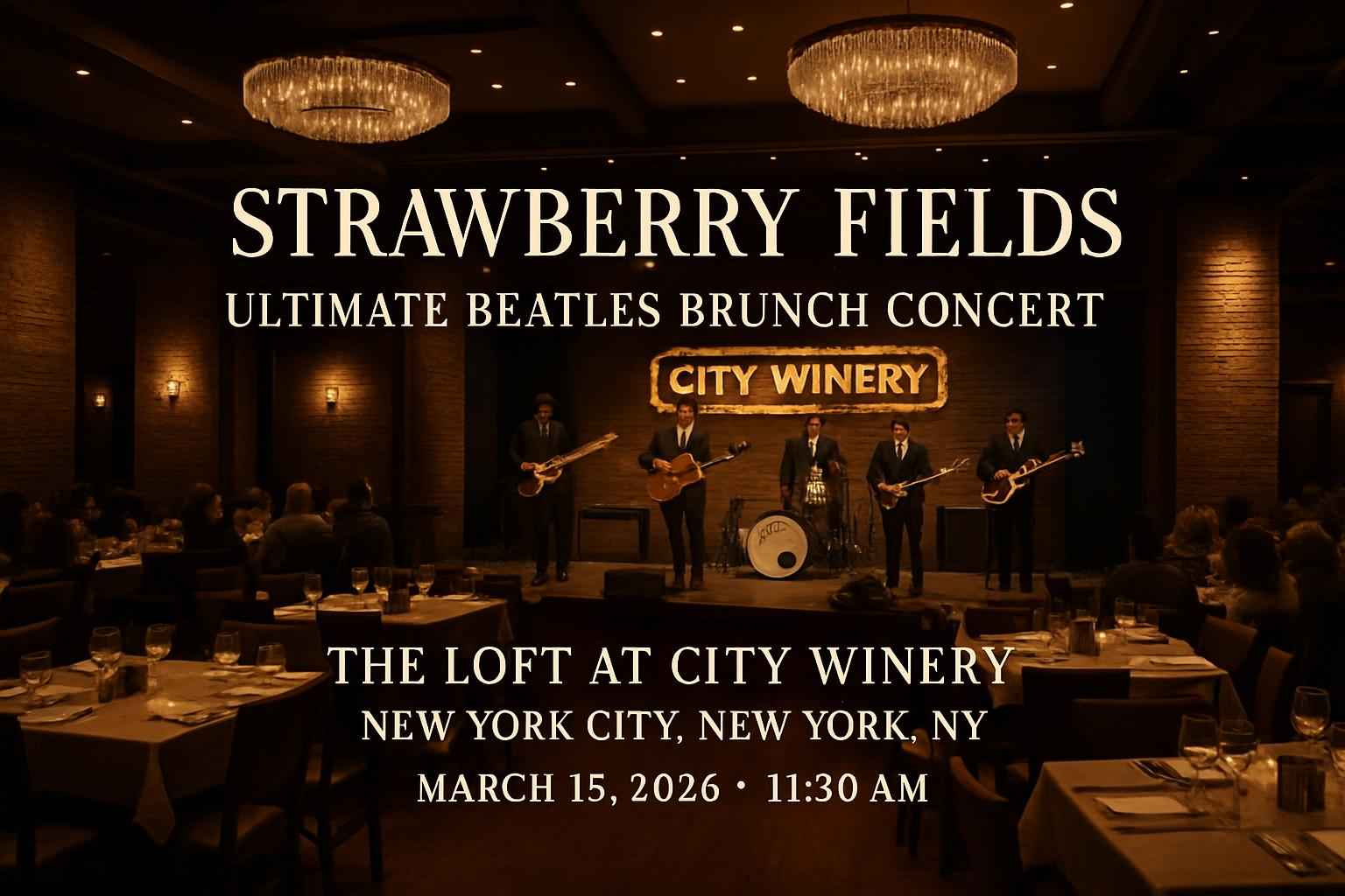 Strawberry Fields Ultimate Beatles Brunch Concert