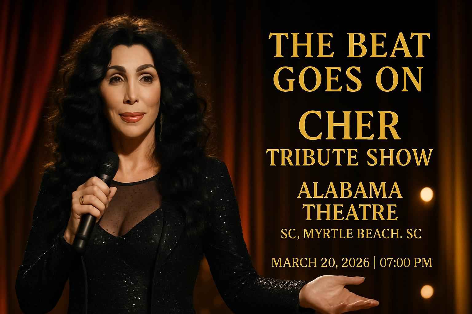 The Beat Goes On – Cher Tribute Show