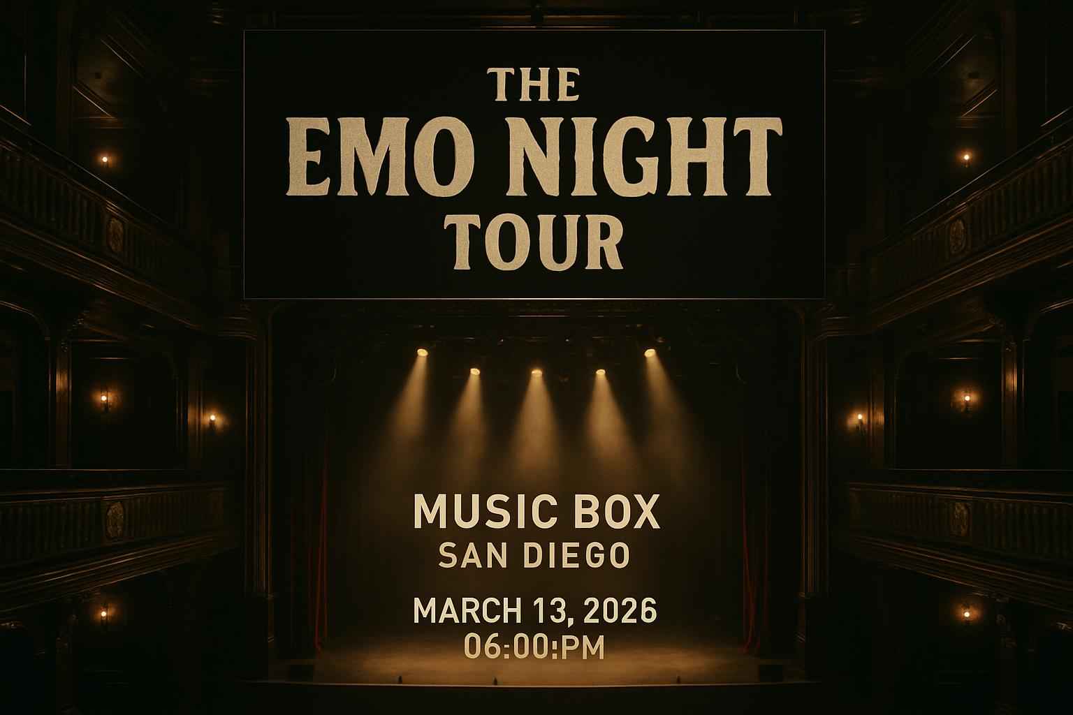 The Emo Night Tour