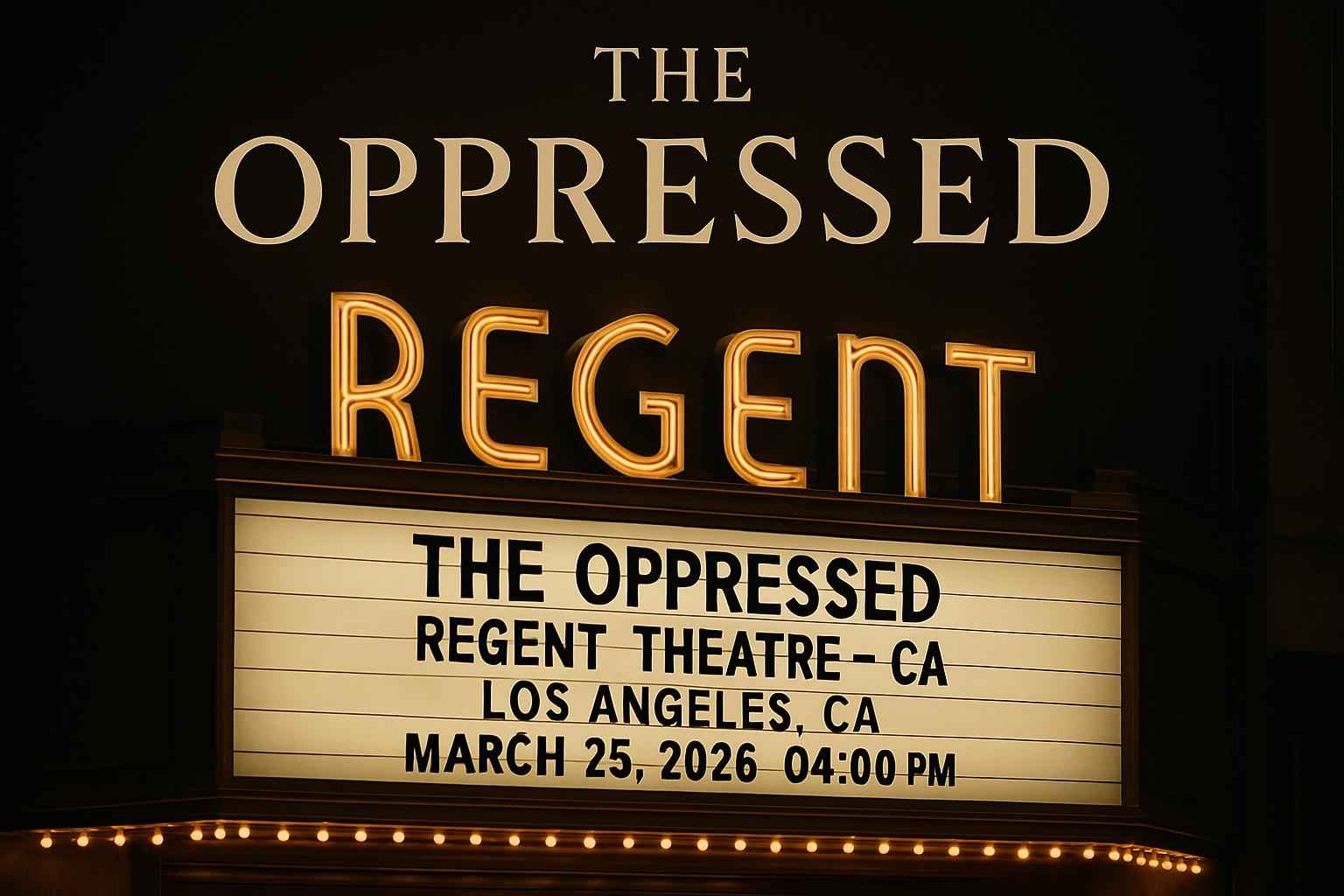the-oppressed-regent-theatre-ca