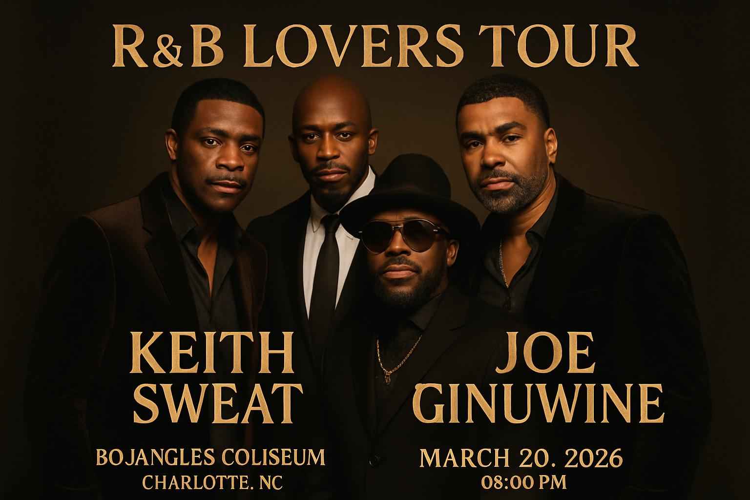 The R&B Lovers Tour: Keith Sweat, Joe, Dru Hill & Ginuwine
