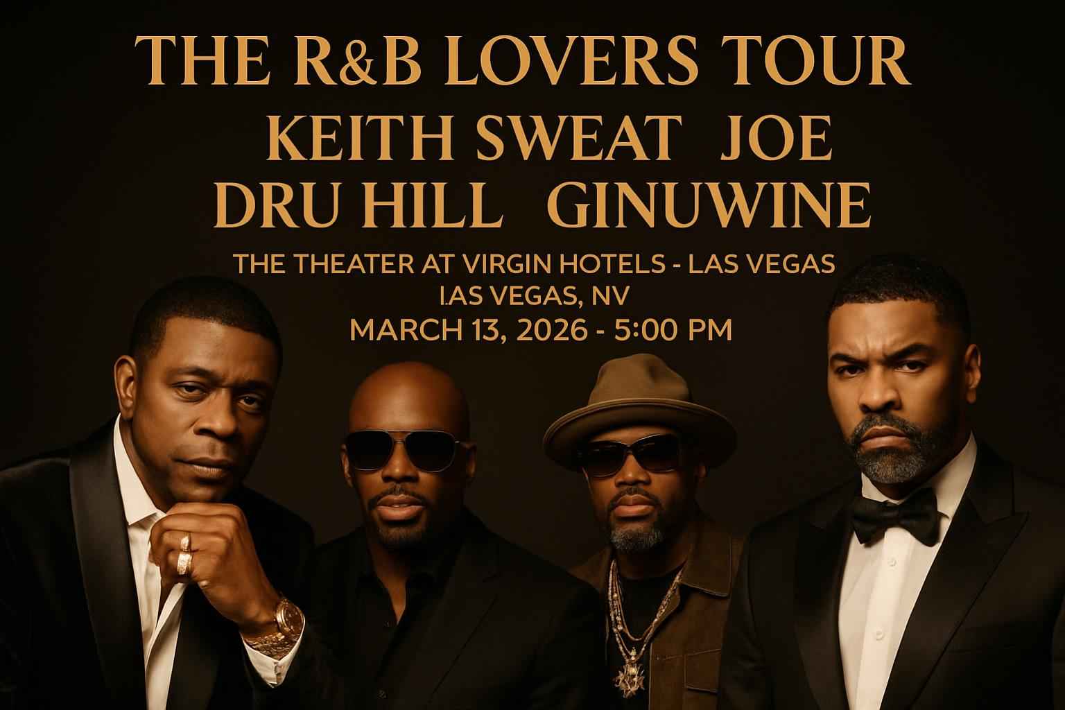 The R&B Lovers Tour: Keith Sweat, Joe, Dru Hill & Ginuwine