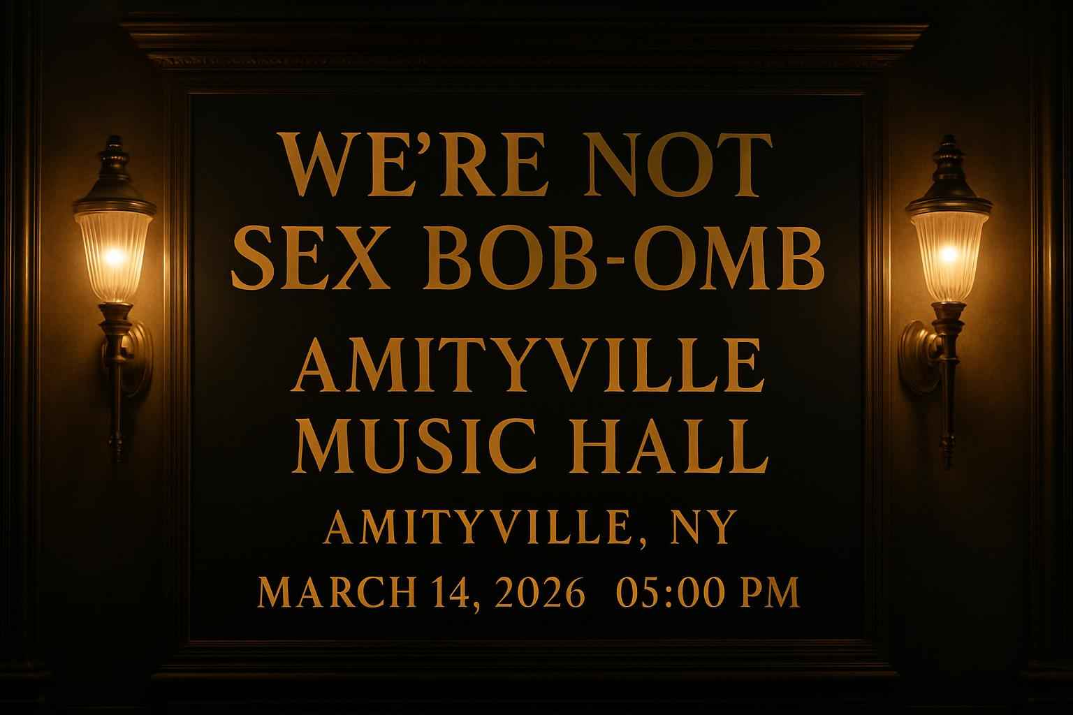 We’re Not Sex Bob-Omb