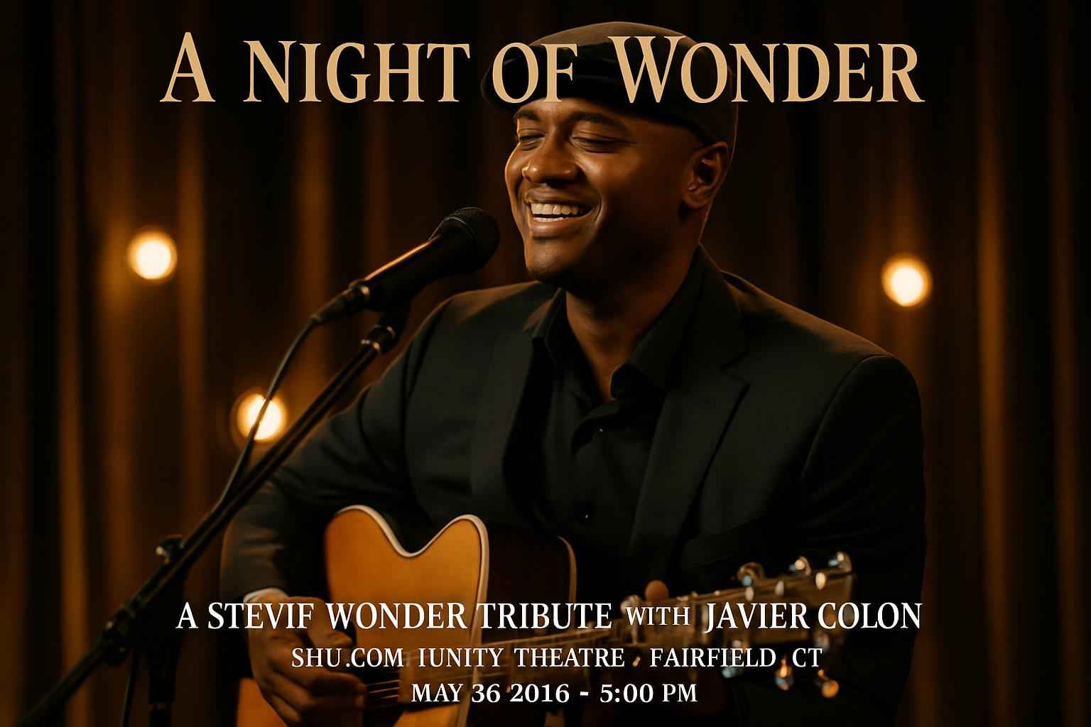 A Night of Wonder – A Stevie Wonder Tribute With Javier Colon
