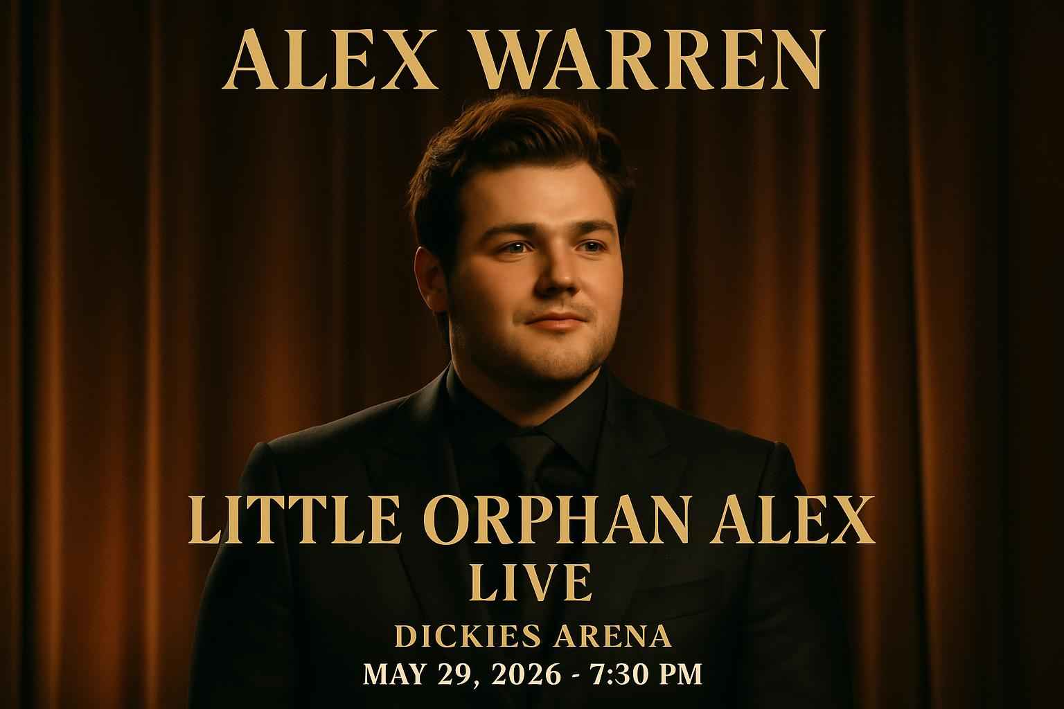 Alex Warren: Little Orphan Alex Live