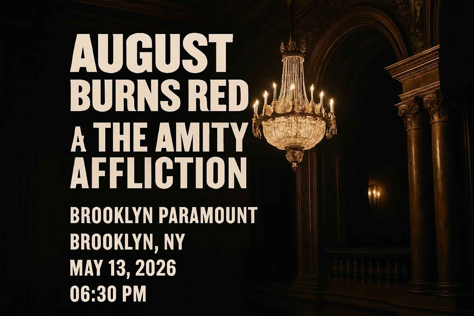 August Burns Red & The Amity Affliction