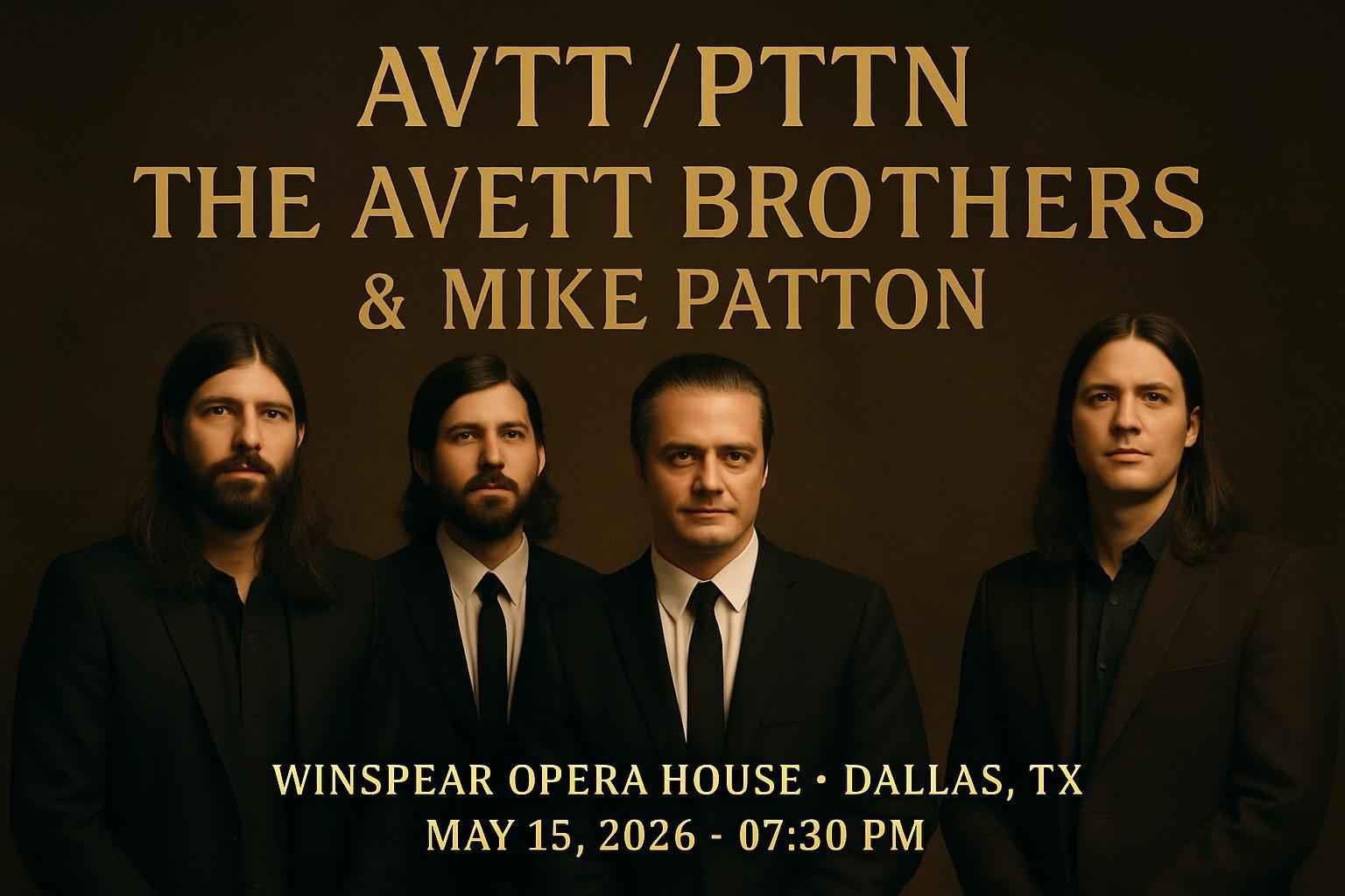 AVTT/PTTN: The Avett Brothers & Mike Patton