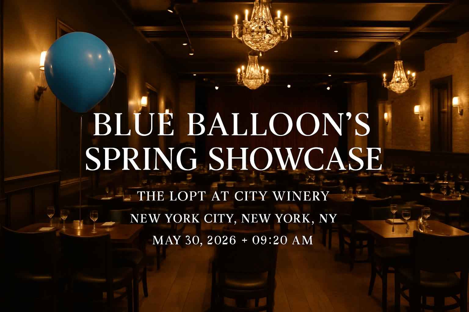 Blue Balloon’s Spring Showcase