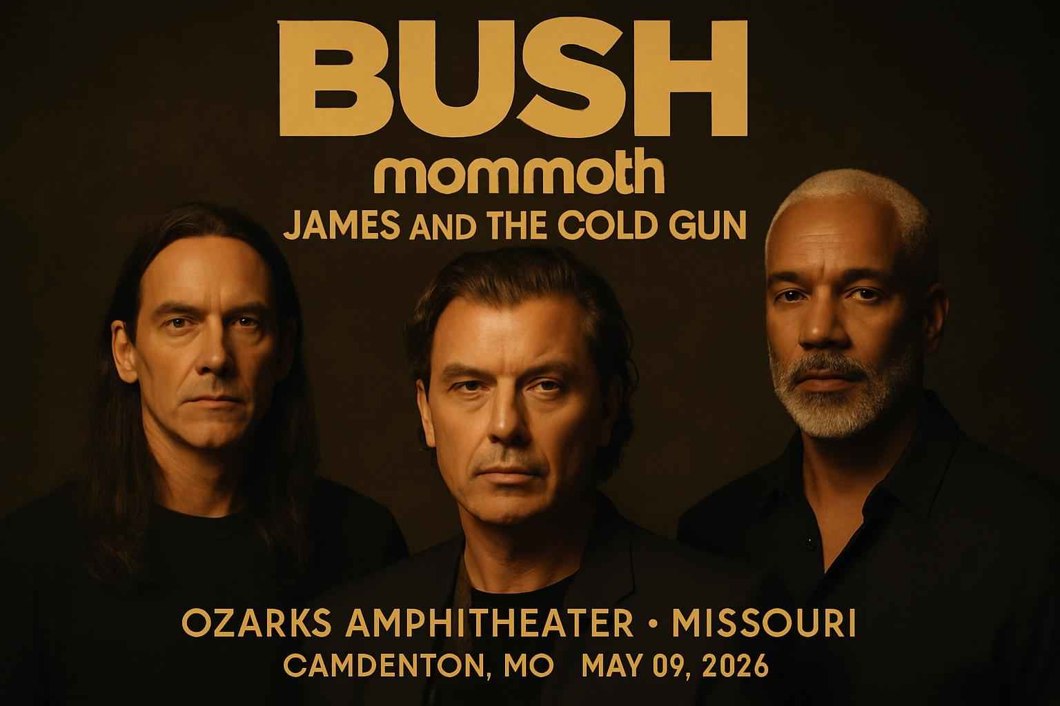Bush, Mammoth & James and the Cold Gun