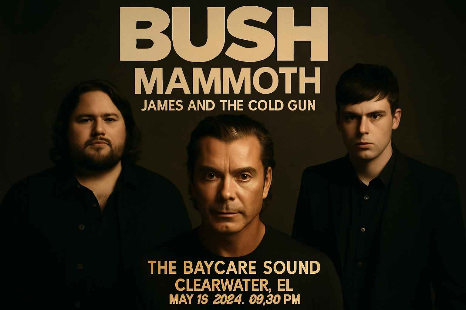 Bush, Mammoth & James and the Cold Gun